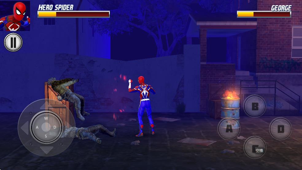 蜘蛛格斗英雄截图3