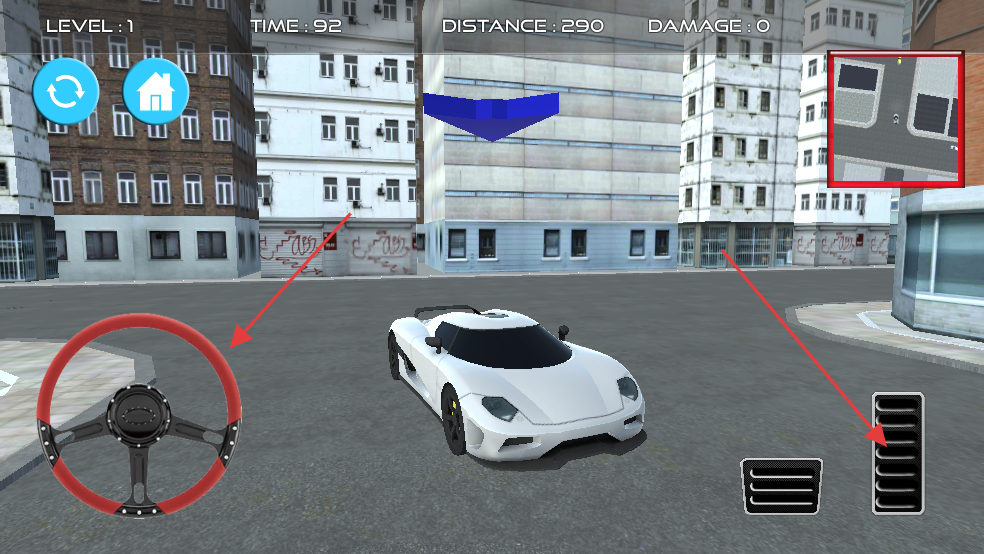 超级跑车泊车模拟器