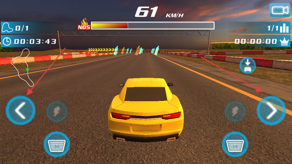 狂暴赛车自由赛