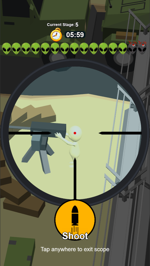 狙击外星人无广告版截图3
