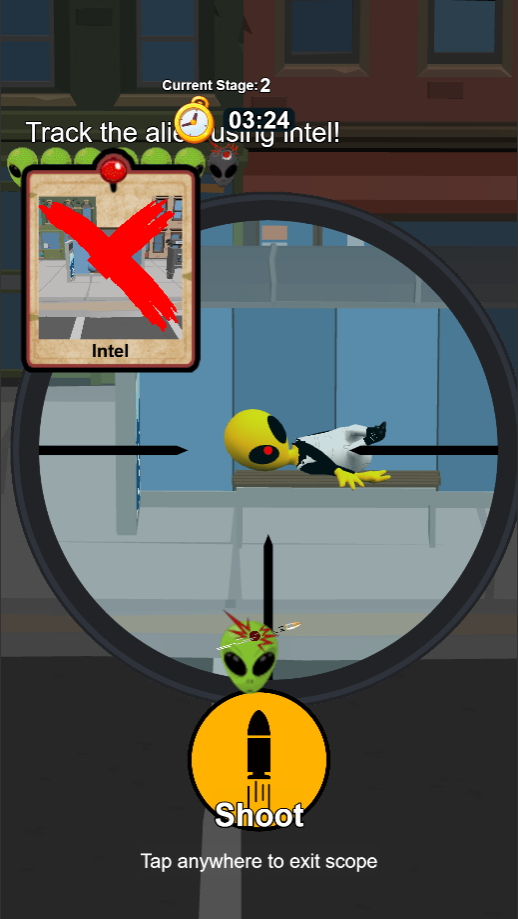 狙击外星人无广告版截图2