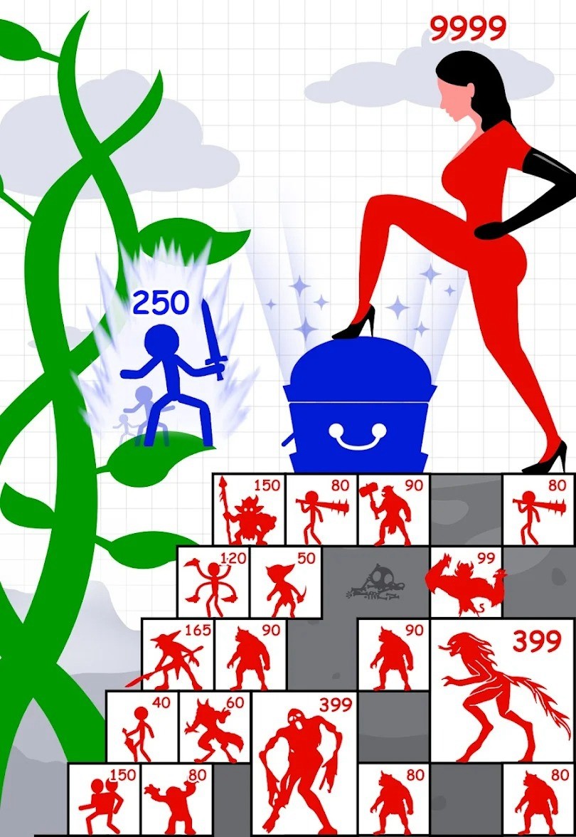 火柴人英雄塔防内置菜单截图4