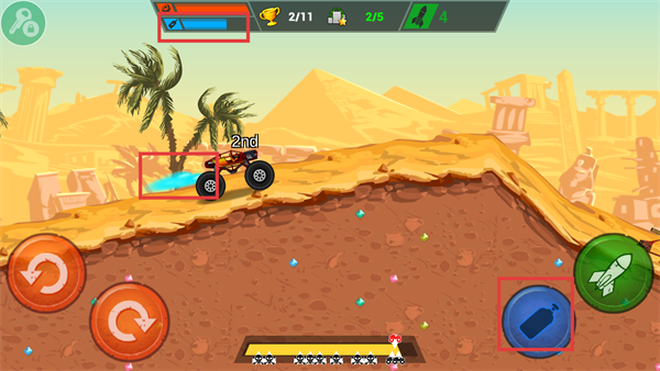 疯狂卡车挑战赛内置修改器