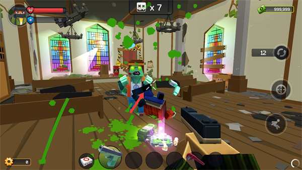 像素战斗僵尸突袭