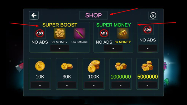 太空僵尸射手MOD菜单版