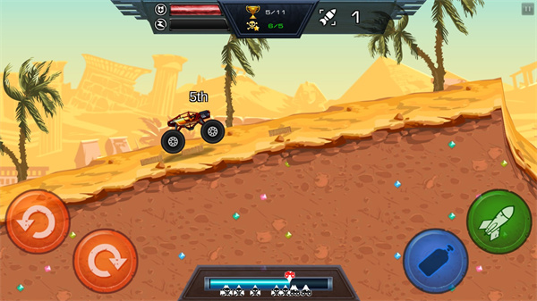 疯狂卡车挑战赛无限金币截图3