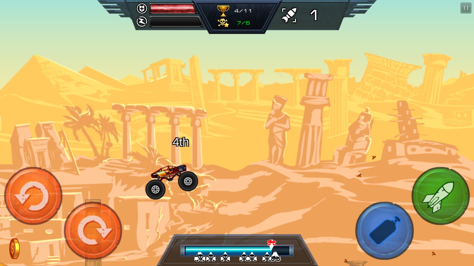 疯狂卡车挑战赛无限金币截图2