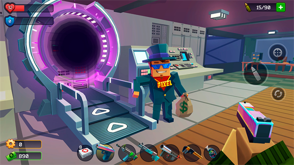 像素战斗僵尸突袭截图4