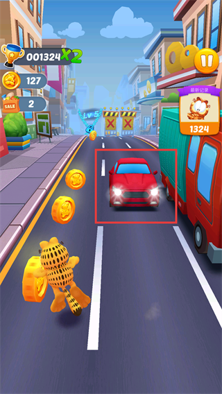 加菲猫跑酷无限金币无限钻石