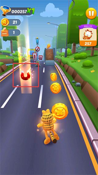 加菲猫跑酷正版