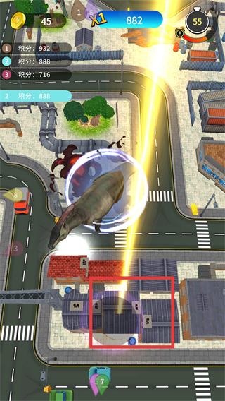 恐龙破坏城市无限金币