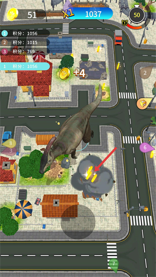 恐龙破坏城市无限金币